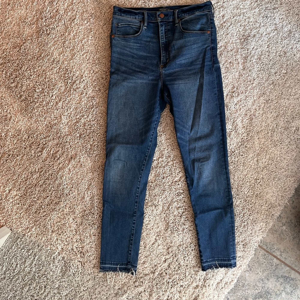 Abercrombie and Fitch Ultra High Rise Skinny Jeans